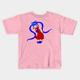 anime girl Kids T-Shirt